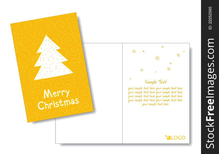 Christmas Card Design Template