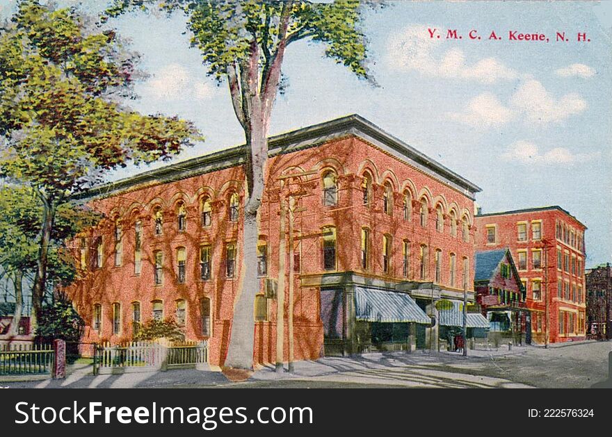 TITLE
YMCA Building in Keene NH 

CREATOR

SUBJECT
Buildings - NH - Keene
Gymnasiums - NH - Keene

DESCRIPTION
Postcard of the &#x28;old&#x29; YMCA building in Keene New Hampshire, located on West Street at the site of the old Richardson Tavern. The building was erected in 1893 and membership totaled nearly 300 with an active program of events. The building was demolished in 1961. The Ashuelot National Bank was erected on this site in 1961-62.

PUBLISHER
Keene Public Library

DATE DIGITAL
20071015

DATE ORIGINAL
1900?

RESOURCE TYPE
photographic postcards

FORMAT
image/jpg

RESOURCE IDENTIFIER
hsykbdg017

RIGHTS MANAGMENT
No known restriction on publication.