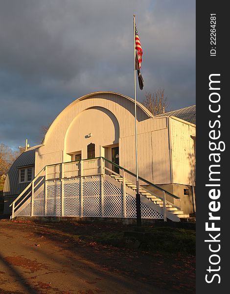 Veterans memorial building, Oregon city OR.