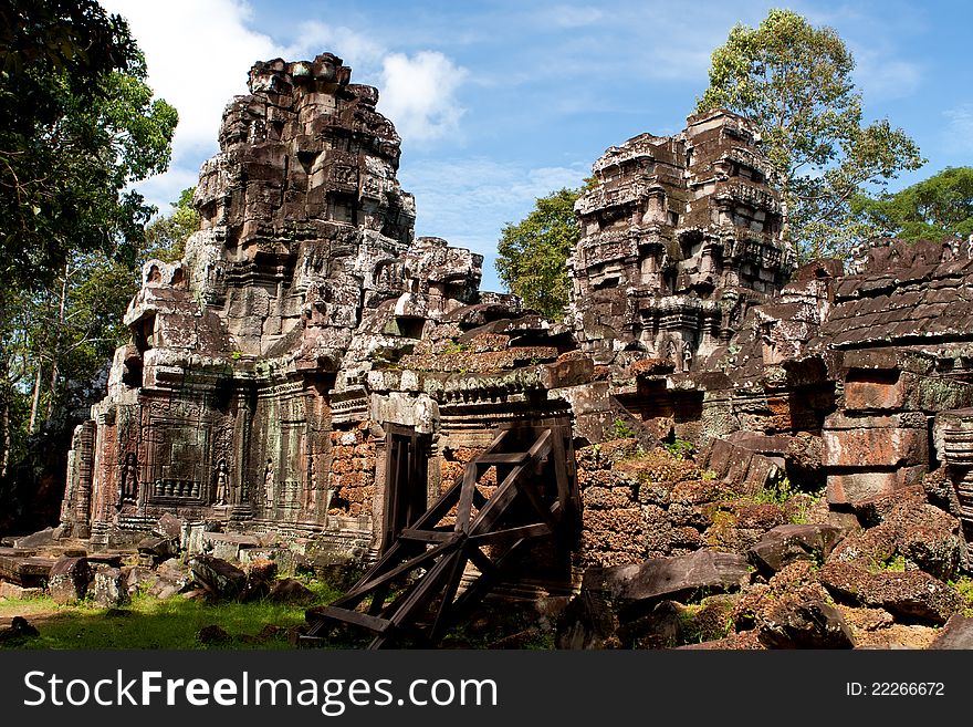 Ta Som Temple. Angkor,Cambodia