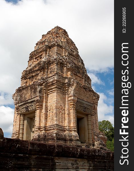 A view of East Mebon Temple. Angkor, Cambodia. A view of East Mebon Temple. Angkor, Cambodia