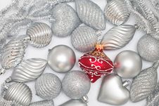 Christmas Baubles Stock Photo Christmas Baubles Stock Photo