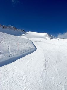 Crans Montana Royalty Free Stock Photography Crans Montana Royalty Free Stock Photography