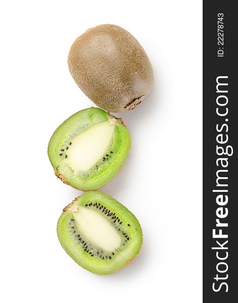 Ripe kiwis