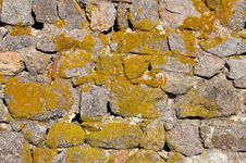 Stone And Moss Background Royalty Free Stock Image Stone And Moss Background Royalty Free Stock Image