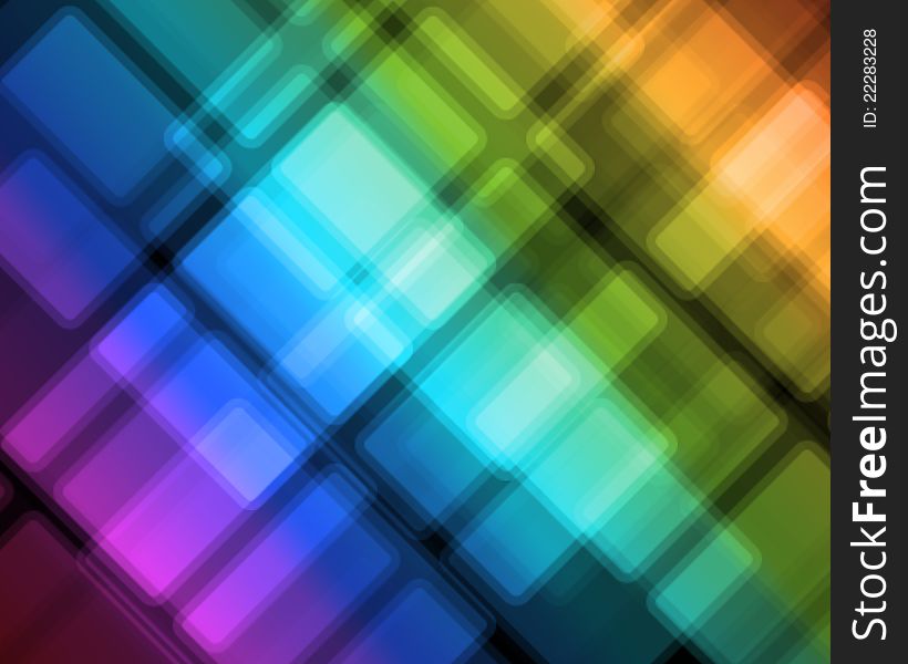 Abstract square background with different colors. Abstract square background with different colors