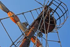 Mast Of The Sail Royalty Free Stock Images Mast Of The Sail Royalty Free Stock Images