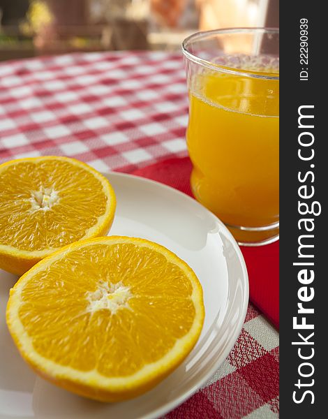 Valencia oranges for fresh juice