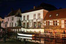 Bruges By Night Royalty Free Stock Photos Bruges By Night Royalty Free Stock Photos