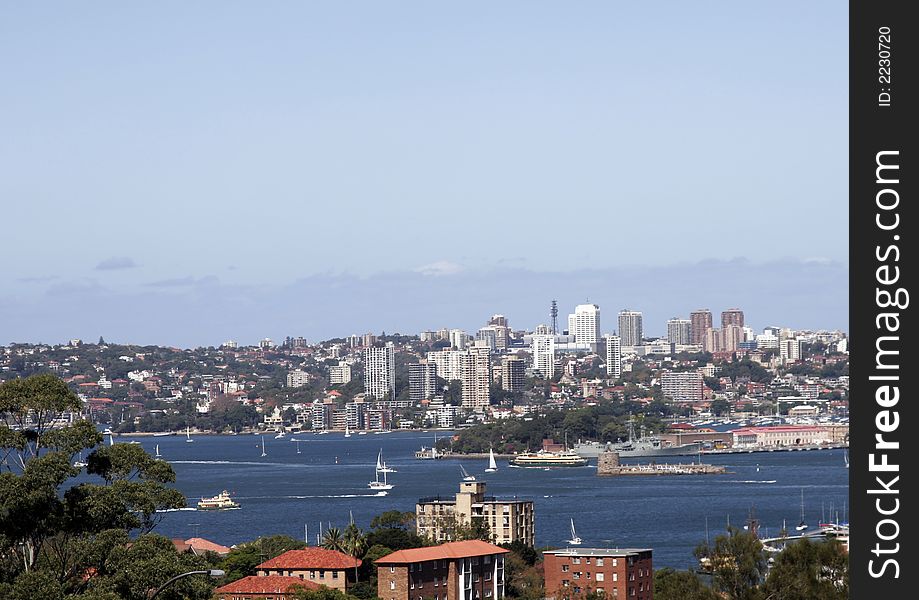 Sydney Harbour Bay On A Summer Day, Australia