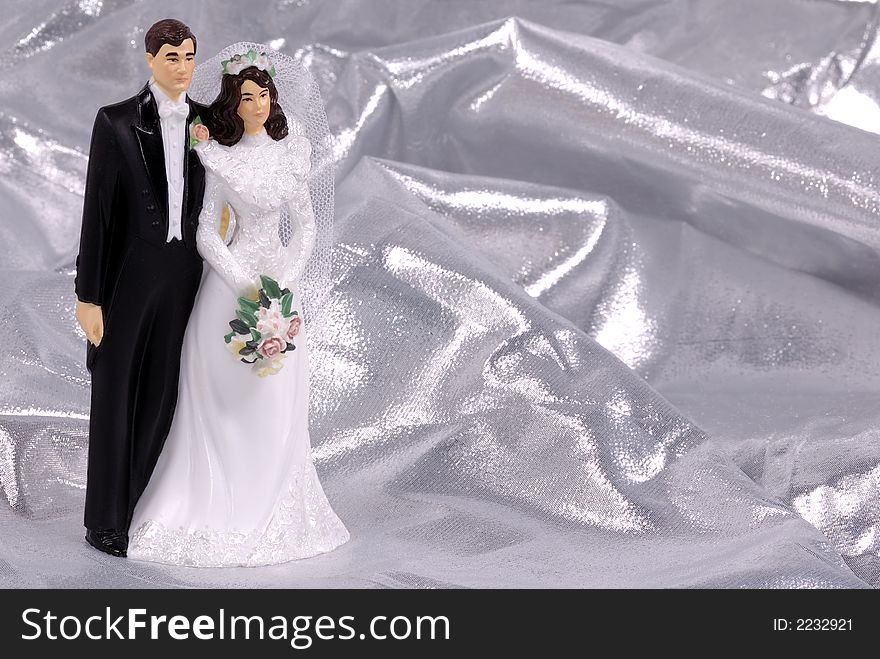 Photo of a Wedding Ornament - Bride and Groom - Background