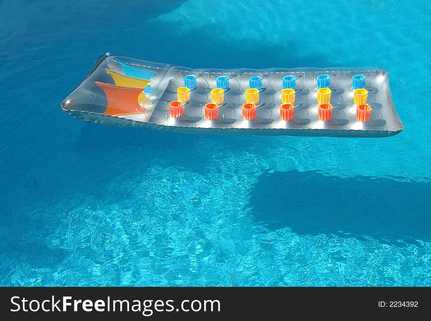 Bed In The Swimming Pool