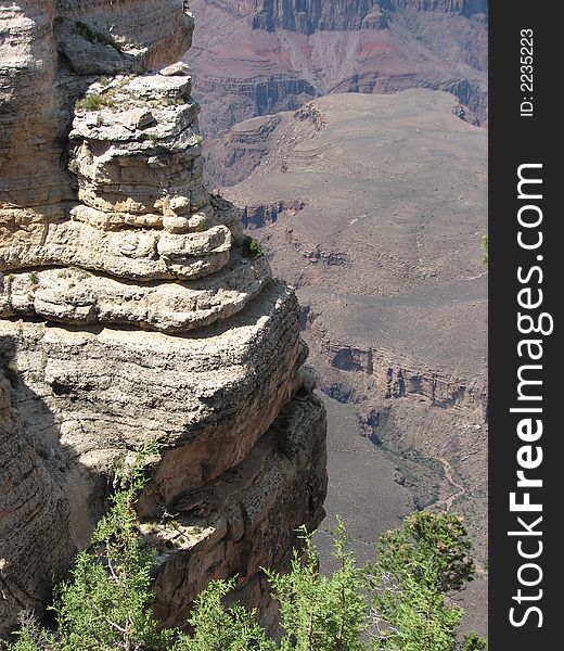 Grand Canyon National Park rock formation