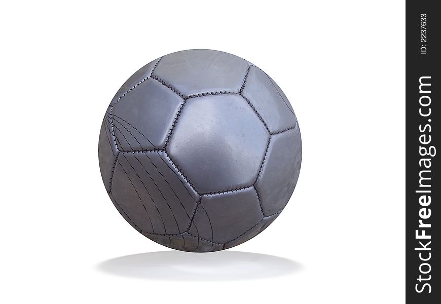 Image of a football on a white background