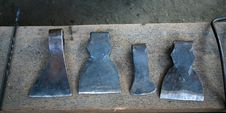 Axe Heads Royalty Free Stock Images Axe Heads Royalty Free Stock Images