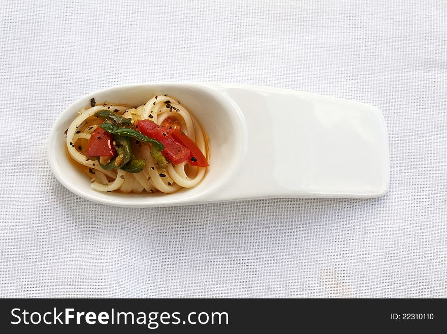 Ingredients for Basil Pesto on white wooden background