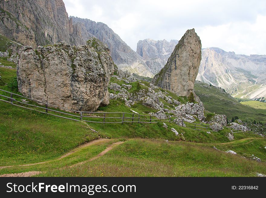 Pieralongia rock - Alpe di Cisles - Natural Park Puez Geisler, Val Gardena