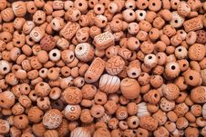 Clay Beads Royalty Free Stock Image Clay Beads Royalty Free Stock Image