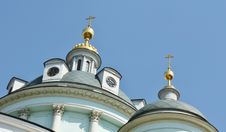 Domes Of The Temple Of St. Martin Stock Image Domes Of The Temple Of St. Martin Stock Image