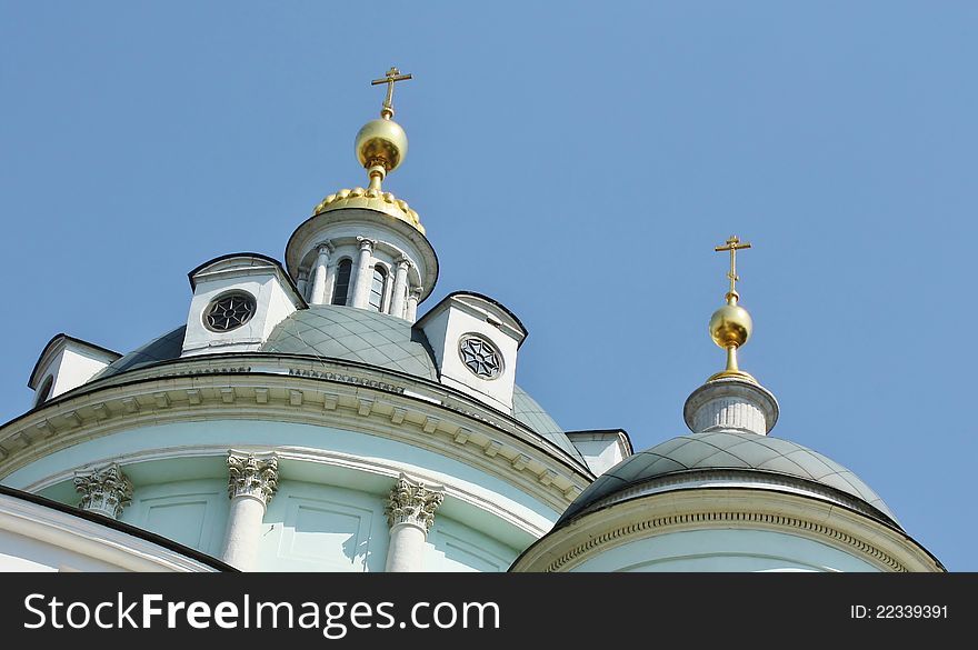 Temple of St. Martin the Confessor in Moscow is one of the finest in the capital. Consecrated in the name of Saint. Martin the Confessor; built in the early nineteenth century. Temple of St. Martin the Confessor in Moscow is one of the finest in the capital. Consecrated in the name of Saint. Martin the Confessor; built in the early nineteenth century