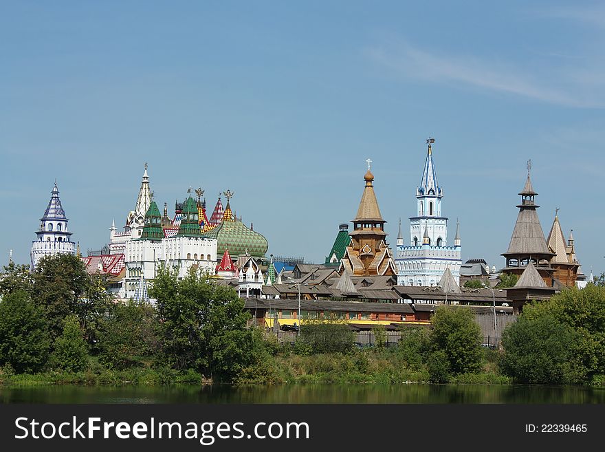 Izmailovo. View of the  Kremlin