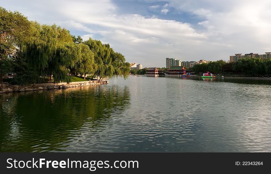 Landscape in park,Beijing,China