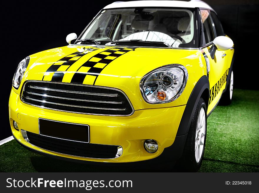 Yellow Mini Car