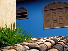 Roof And Wall Stock Image Roof And Wall Stock Image