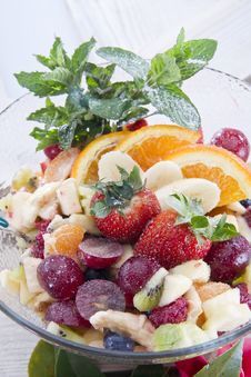 Fruit Salad Royalty Free Stock Photography Fruit Salad Royalty Free Stock Photography