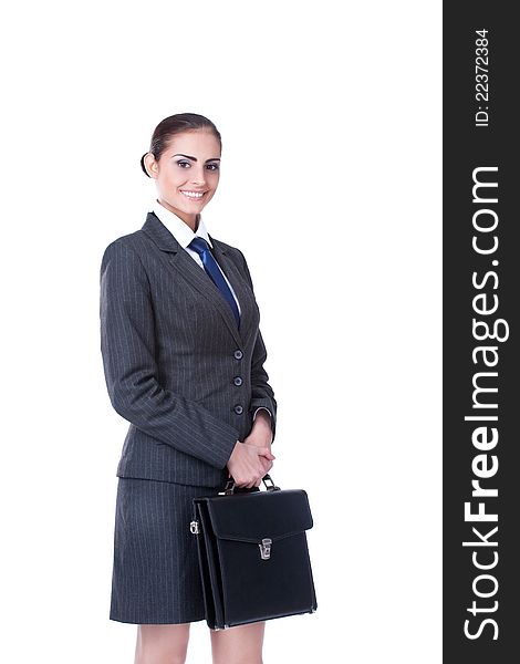 Businesswoman With Briefcase