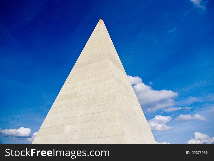 Pyramid constructed near Moscow, Russia. Pyramid constructed near Moscow, Russia