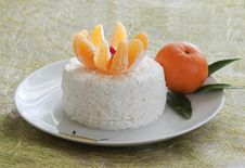 Dairy Breakfast, Cottage Cheese On A Plate Stock Photography Dairy Breakfast, Cottage Cheese On A Plate Stock Photography