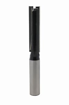 TCT Straight Cutting Router Bit Royalty Free Stock Photography TCT Straight Cutting Router Bit Royalty Free Stock Photography