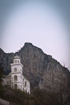 Capri Medieval Church Royalty Free Stock Photos Capri Medieval Church Royalty Free Stock Photos