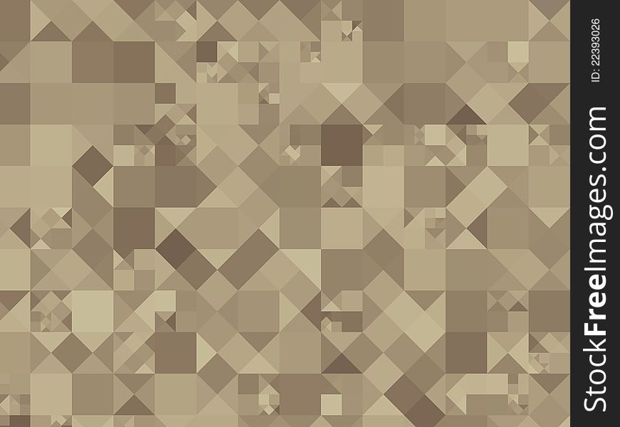 Abstract dynamic squares background