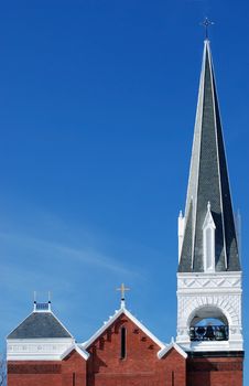Church Steeple Royalty Free Stock Photography