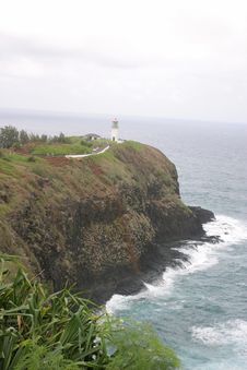 Lighthouse On Kauai Stock Photos Lighthouse On Kauai Stock Photos