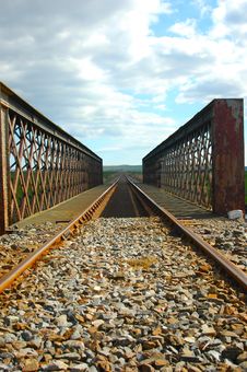 Railway Tracks Royalty Free Stock Image