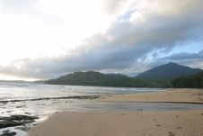 Mid Afternoon In Kauai. Royalty Free Stock Photo