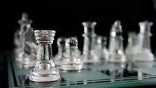 Chess -Alone In The Corner Stock Images Chess -Alone In The Corner Stock Images