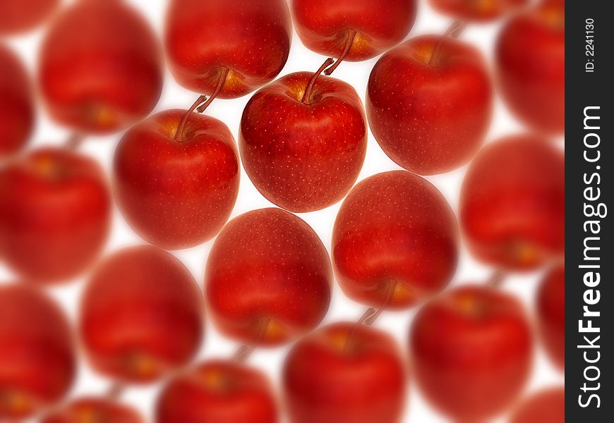 Group of red apples as a background. Group of red apples as a background
