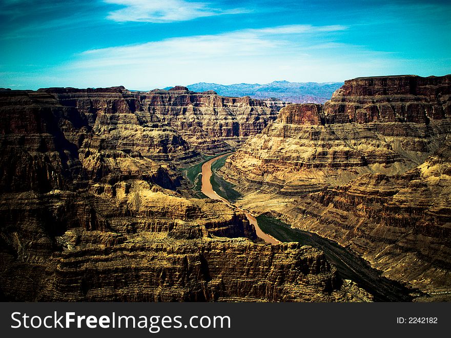 Grand Canyon West, view from the top.