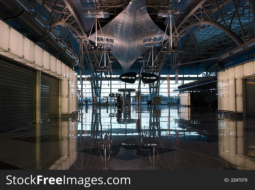 Lounge in airport