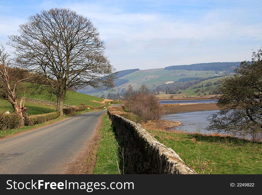 Gouthwaite Reservoir is a reservoir in Nidderdale, North Yorkshire, England. It is one of many in the area, others include Roundhill Reservoir and Angram Reservoir.