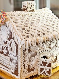 Gingerbread House Royalty Free Stock Photography Gingerbread House Royalty Free Stock Photography