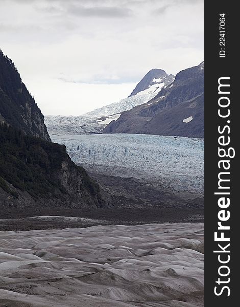 Glacier near Cordova Alaska