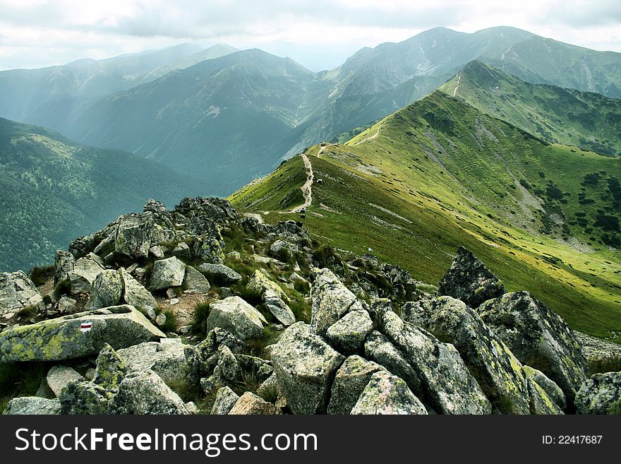 Tatras mountains in Poland, Europe