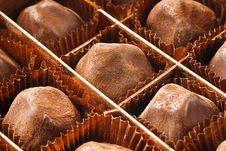 Chocolate Truffles Royalty Free Stock Photography Chocolate Truffles Royalty Free Stock Photography