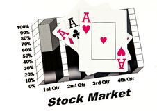 Ace Stock Market Royalty Free Stock Images