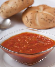 Tomato Soup Royalty Free Stock Photos